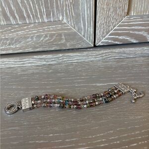 Elegant Multicolor Beaded Brighton Bracelet